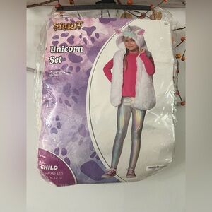 Spirit Unicorn Costume Set for Kids - White and Pink